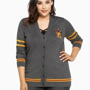 HotTopic Harry Potter Gryffindor Cardigan